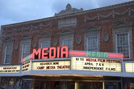 Media Theatre marquee — Media Film Festival